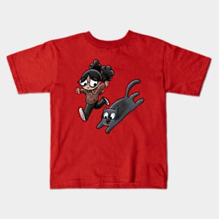 Cat 'n Kid Kids T-Shirt